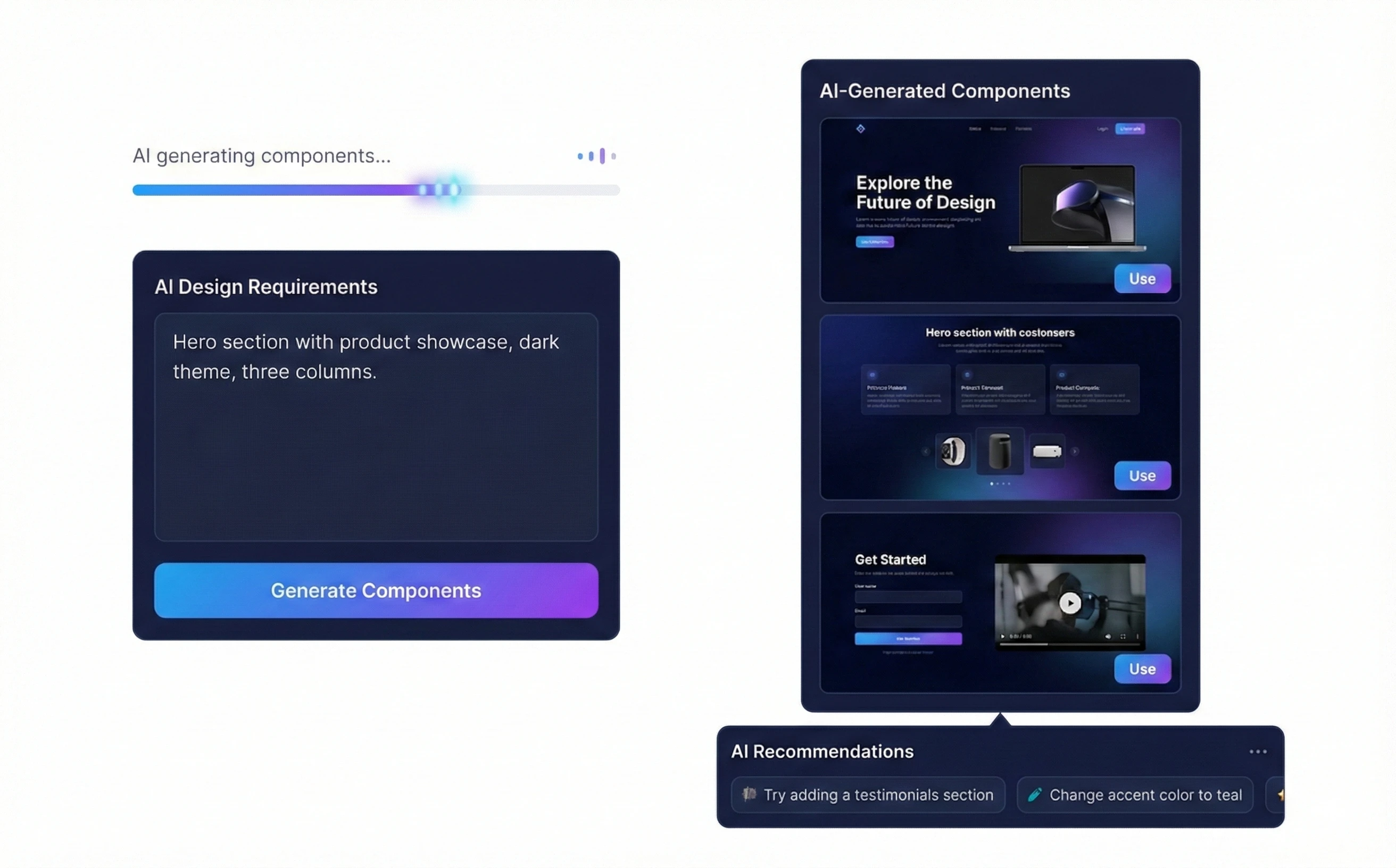 AI-Powered Component Generation